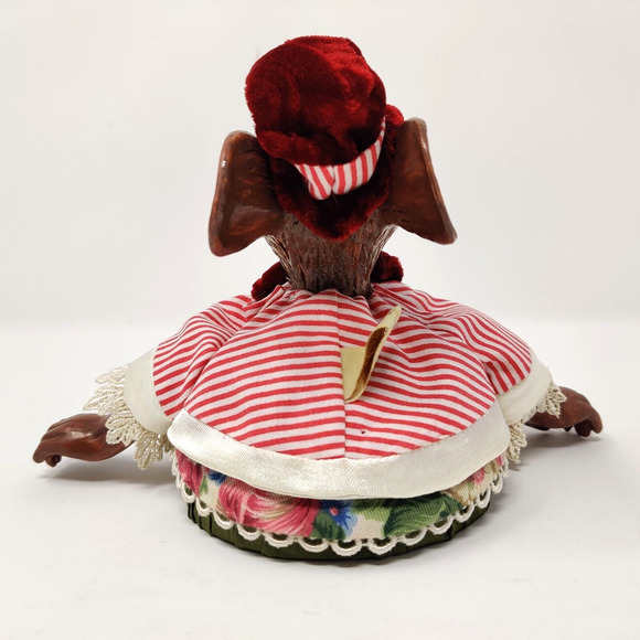 Wayne Kleski Katherines Collection Mouse Jar Glass Topper Country Rare Find - Picture 11 of 16